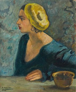 Auto-retrato de Amrita Sher Gill