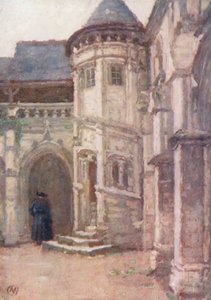 La Psallette, Tours (litografia a cores)