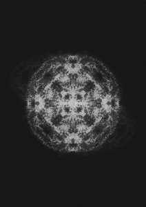 Esfera abstrata brilhante