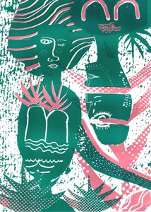 We Grow, 2015 (serigrafia) de Amy Louise Evans