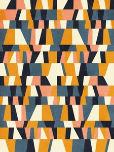 Rainbow Plus Shapes  Azul Mostarda 14 de Ana Rut Bre