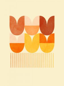 Primavera Mid Rhapsody Laranja 1 de Ana Rut Bre