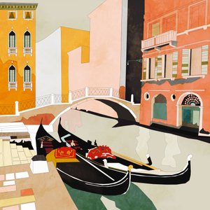 Gôndolas de Veneza de Ana Rut Bre