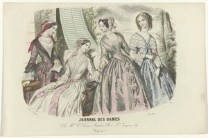 Journal des Dames, junho de 1850, nº 1608: Ch. Mme Louis Janet (...) de Anaïs Colin Toudouze