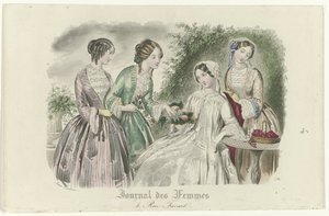 Jornal da Mulher, c. 1850: 4, Rua Favart de Anaïs Colin Toudouze