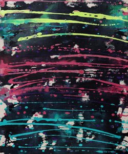 Linhas de gotejamento vibrantes de Anastasiya Devochkina