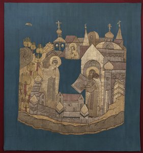 Aparição da Mãe de Deus a São Cirilo de Belozersk no Mosteiro de Simonov Podea, 16201635