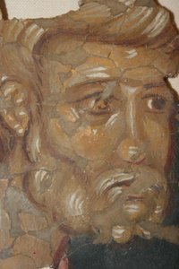 Pedro Apóstolo, século XIV de Ancient Russian frescos