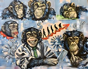 O Mundo dos Negócios dos Chimpanzés de Anda Bieza