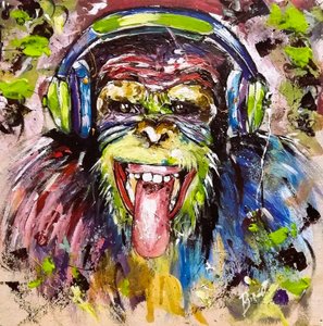 Macaco Colorido da Música