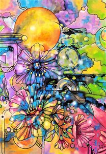 Sonho Floral Vibrante