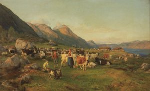 Imagem de alta montanha de Anders Askevold