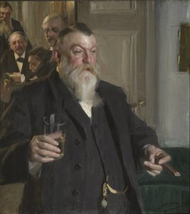 Um brinde na Idun Society de Anders Leonard Zorn