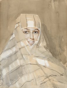 Menina beduína, 1886 de Anders Leonard Zorn