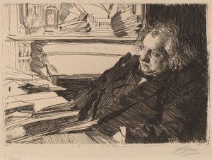 Ernest Renan, 1892. de Anders Leonard Zorn