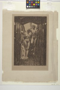 Le Cabine (gravura) de Anders Leonard Zorn