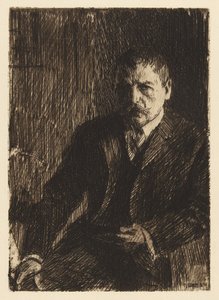Autorretrato II, 1904 de Anders Leonard Zorn