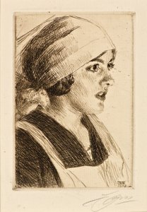 Estudo de uma Mulher de Anders Leonard Zorn