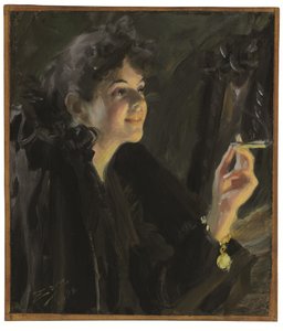 A rapariga dos cigarros de Anders Leonard Zorn