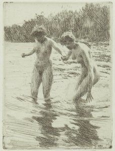 Duas banhistas de Anders Leonard Zorn