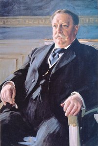 William H. Taft (1857-1930) (cor litho) de Anders Leonard Zorn