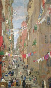 Pallonetto di Santa Lucia, Nápoles