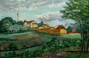 Sem título (óleo sobre tela) de Anders Svarstad