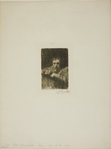 Um pintor-gravador (auto-retrato) de Anders Leonard Zorn