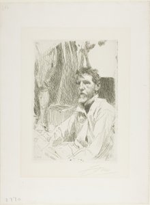 August Saint Gaudens I de Anders Leonard Zorn