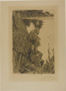 Banhista (Noite) III de Anders Leonard Zorn