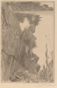 Banhista III (Baigneuse de Dos) de Anders Leonard Zorn