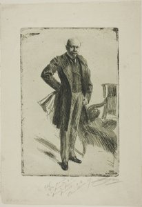 Coronel Lamont I (comprimento total) de Anders Leonard Zorn