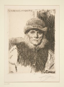 Camponês Dalecarliano de Anders Leonard Zorn