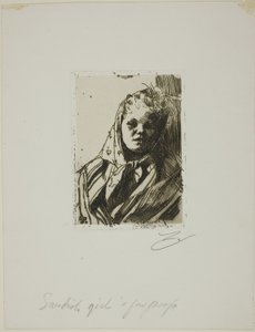 Camponesa Dalecarliana de Anders Leonard Zorn