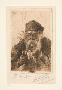 Carrasco de Siebenburger (Cigano Húngaro) de Anders Leonard Zorn