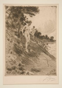 Assustada de Anders Leonard Zorn