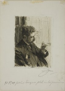 H. R. H. Príncipe Eugênio da Suécia de Anders Leonard Zorn