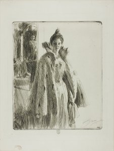 H. R. H. Princesa Ingeborg da Suécia II de Anders Leonard Zorn