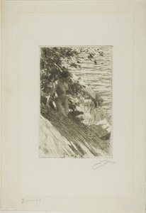 "La Grande Baigneuse" - O Grande Banhista de Anders Leonard Zorn