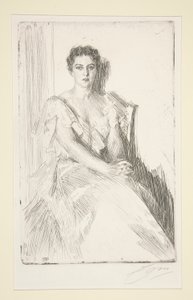 Sra. Cleveland de Anders Leonard Zorn