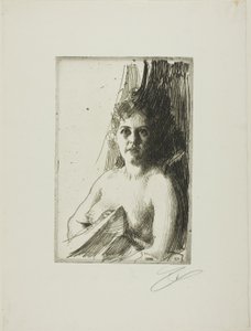 Estudo de Nus III de Anders Leonard Zorn