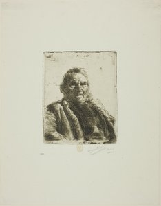 Velho Soldado ("O Príncipe") de Anders Leonard Zorn