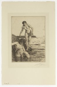 Na ilha de Hemsö de Anders Leonard Zorn