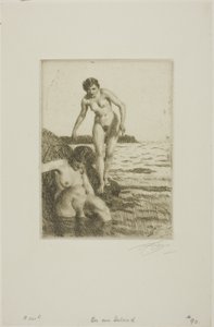 Na ilha de Hemsö de Anders Leonard Zorn