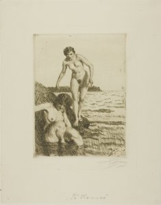 Na ilha de Hemsö de Anders Leonard Zorn