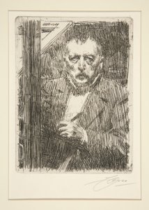 Auto-retrato de Anders Leonard Zorn