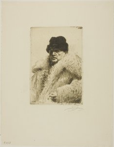 Autorretrato 1916 de Anders Leonard Zorn