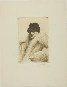 Autorretrato 1916 de Anders Leonard Zorn
