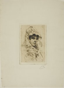 mulher espanhola de Anders Leonard Zorn