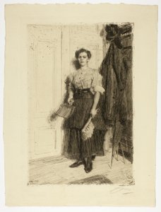 A nova empregada de Anders Leonard Zorn